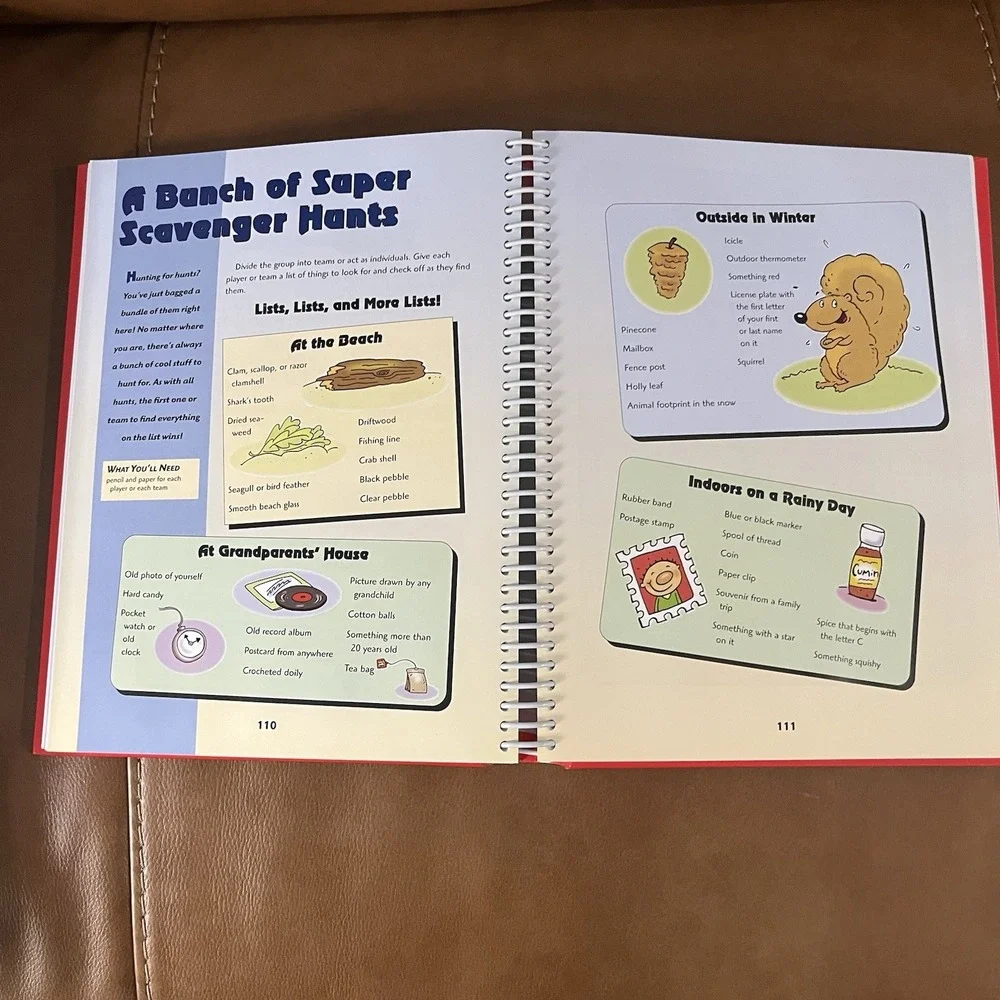 Fun Family‎ Activities Hardcover Book - Games Crafts Recipes & More Fun Ideas